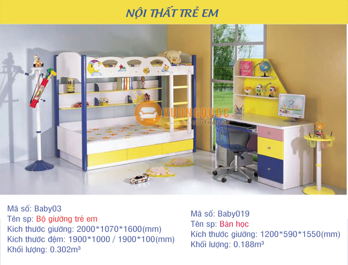  Bàn học cho bé nhập khẩu kiểu dáng độc đáo BABY 019 